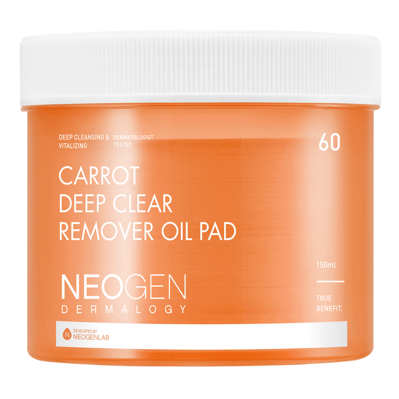 NEOGEN DERMALOGY CARROT DEEP CLEAR OIL PAD 150ML