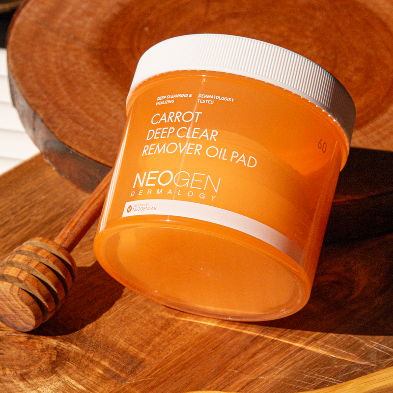 NEOGEN DERMALOGY CARROT DEEP CLEAR OIL PAD 150ML