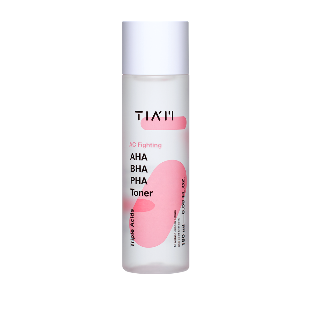 TIAM AC Fighting AHA BHA PHA Toner 180ml