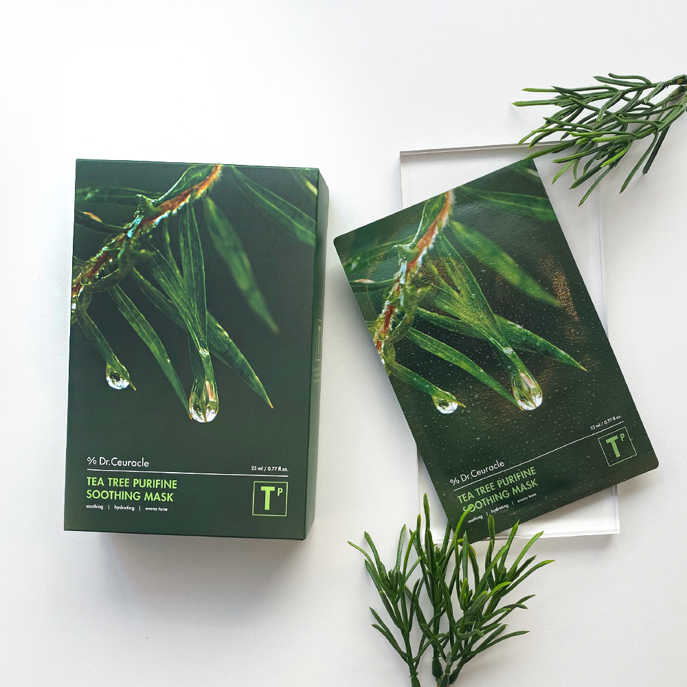 Dr.Ceuracle Tea Tree Purifine Soothing Mask x 10