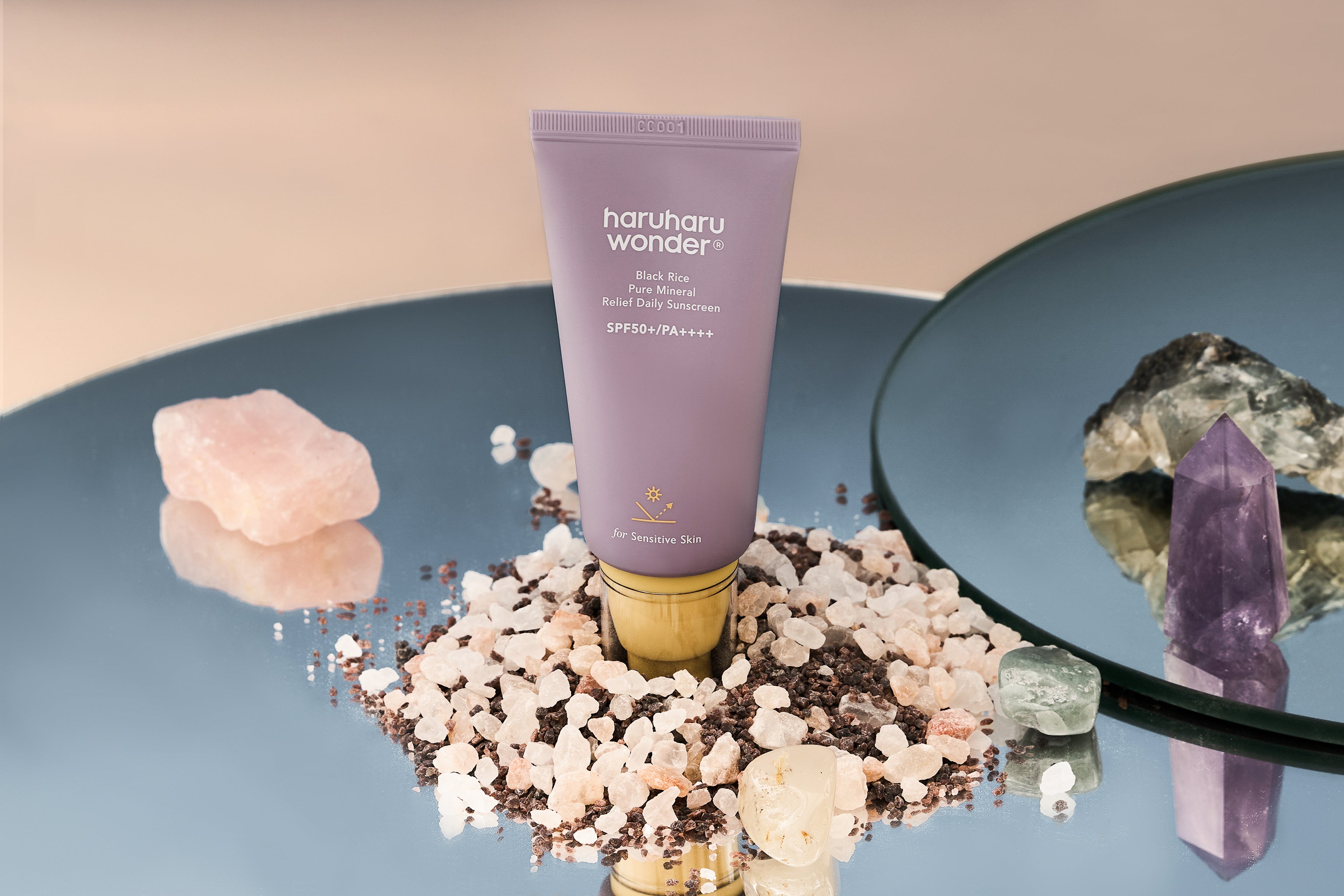 Haruharu Wonder Black Rice Pure Mineral Relief Daily Sunscreen Unscented 50ml