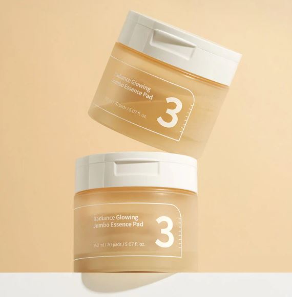 Numbuzin No.3 Radiance Glowing Jumbo Essence Pad 150ml