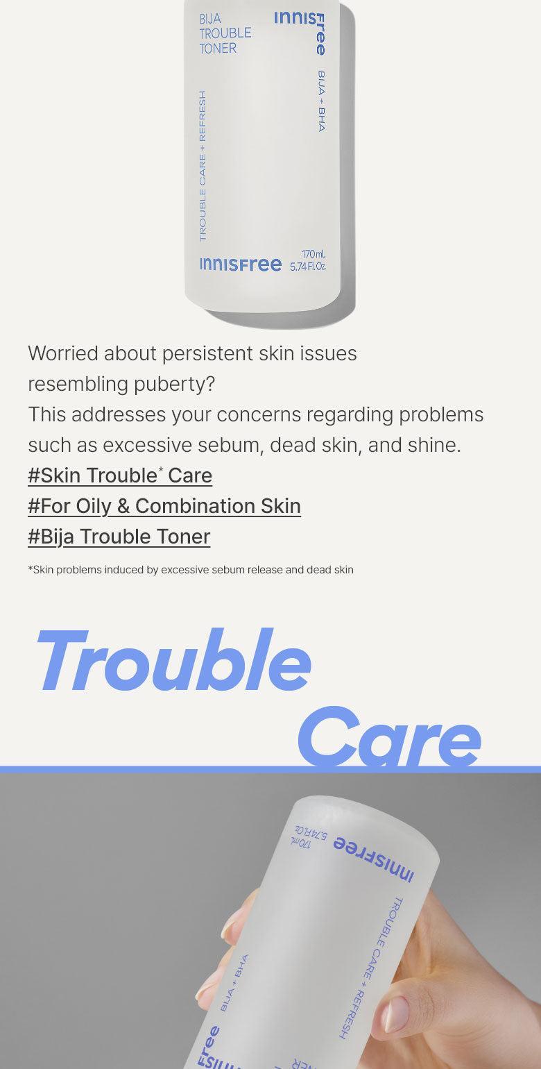 Innisfree Bija Trouble Toner 170ml
