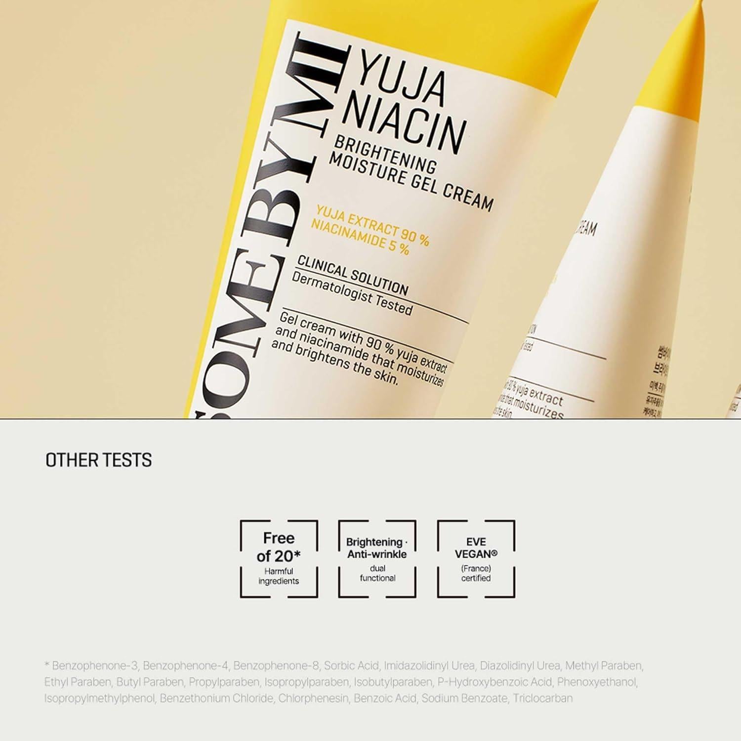 Some By MI YUJA NIACIN BRIGHTENING MOISTURE GEL CREAM MOISTURIZER 100ml
