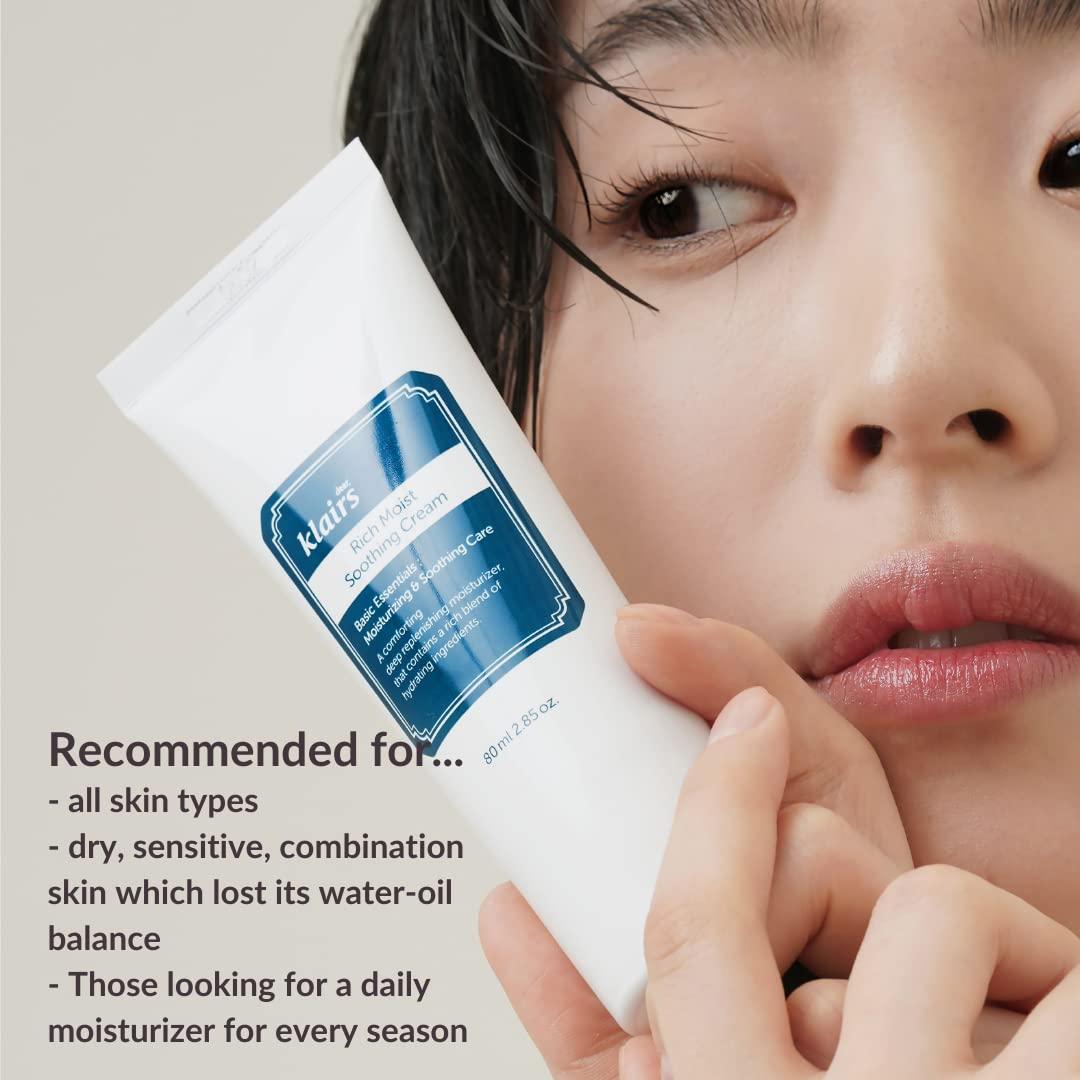 Dear Klairs Rich Moist Soothing Cream 80ml