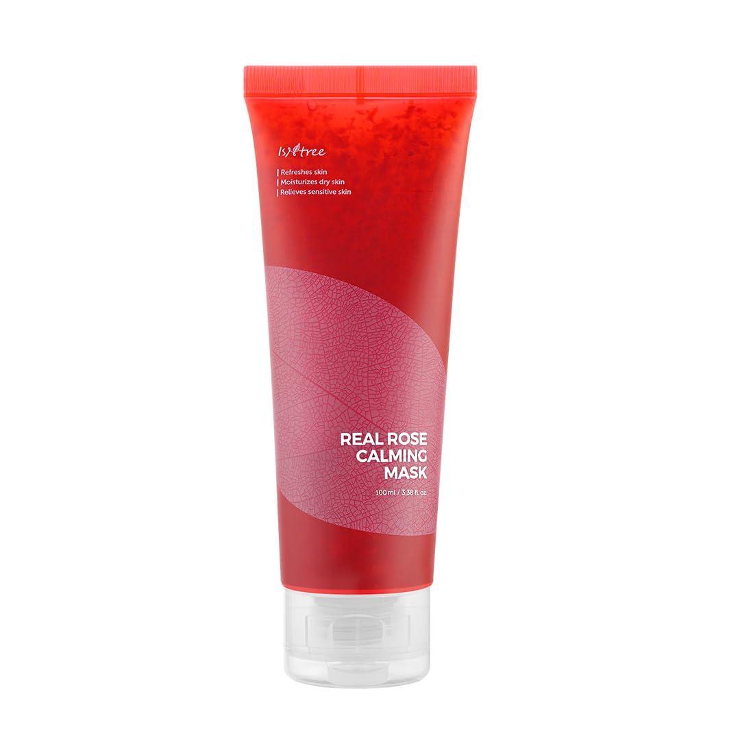 Isntree Real Rose Calming Mask 100ml - side view