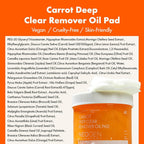 NEOGEN DERMALOGY CARROT DEEP CLEAR OIL PAD 150ML