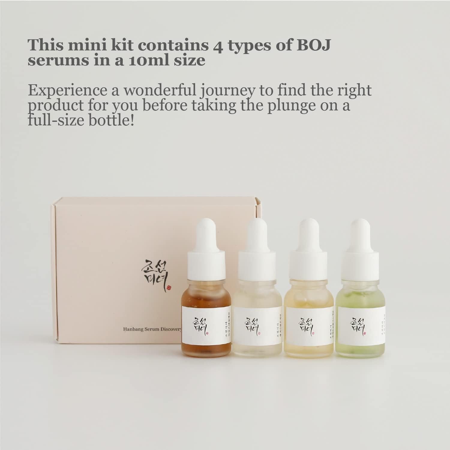 Beauty Of Joseon Hanbang Serum Discovery Kit 10ml x 4