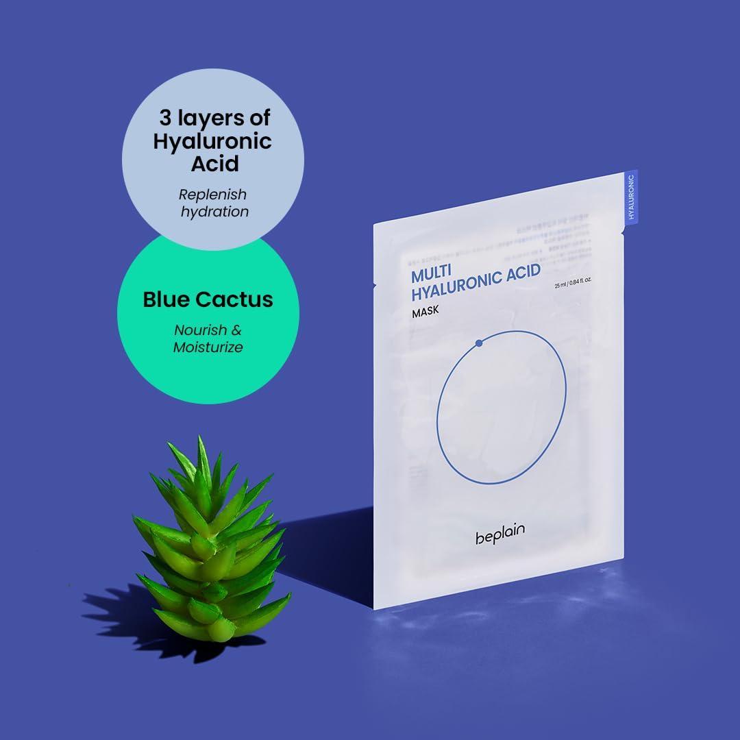 Beplain Multi Hyaluronic Acid Mask