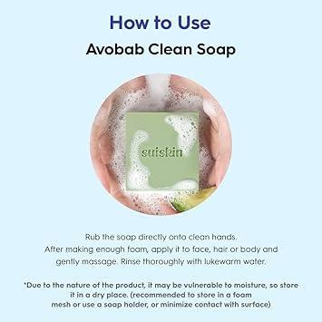 SUISKIN Avobab Clean Soap