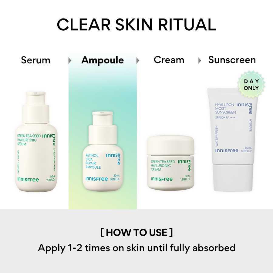 Innisfree Retinol Cica Repair Ampoule 30ml