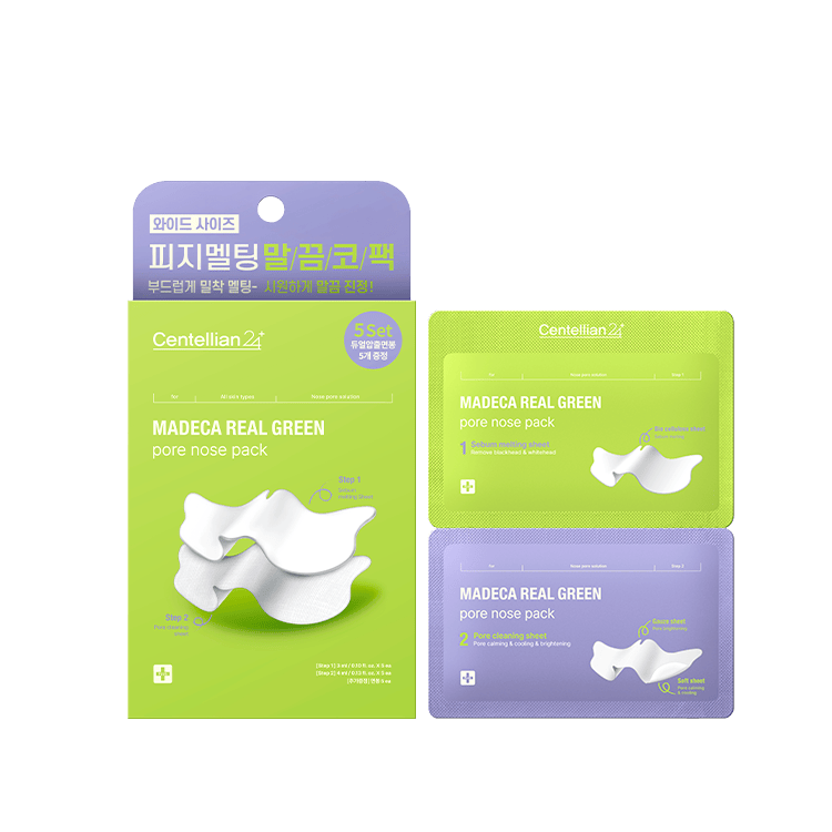 Centellian24 Real green pore nose pack (5set/1box)