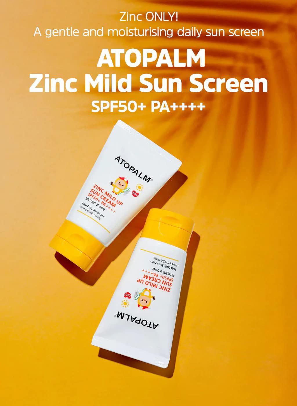 ATOPALM Zinc Mild Up Sun Cream