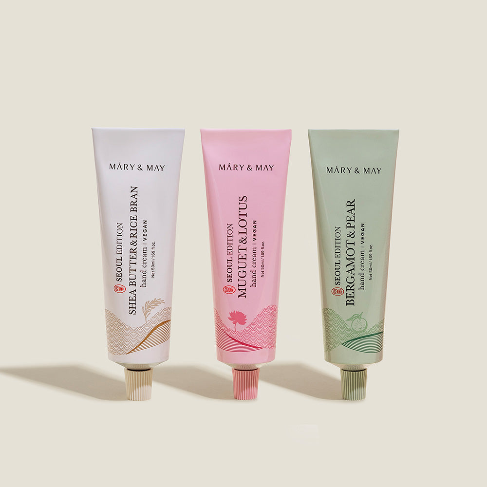 Mary&May Seoul Edition Hand Cream Trio Set