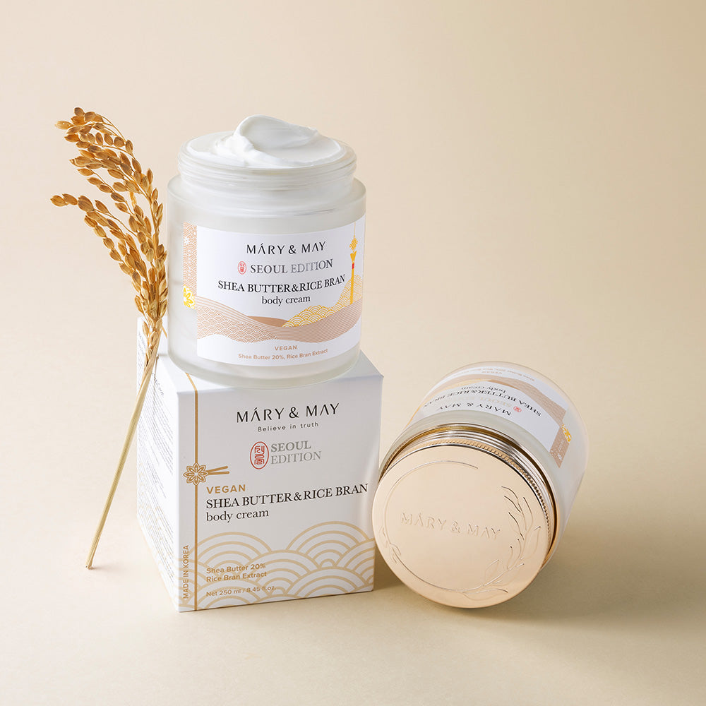 Mary&May Shea Butter & Rice Bran Body Cream 250ml
