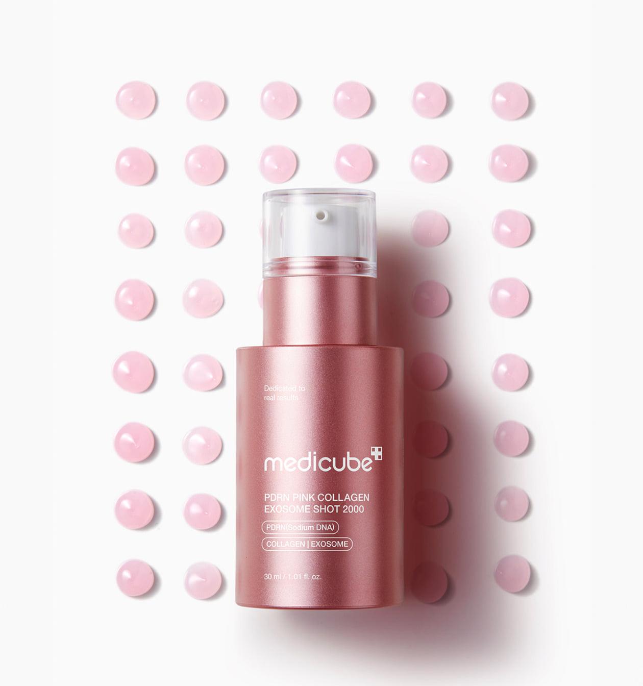 Medicube PDRN Pink Collagen Exosome Shot Ampoule 2000 30ml