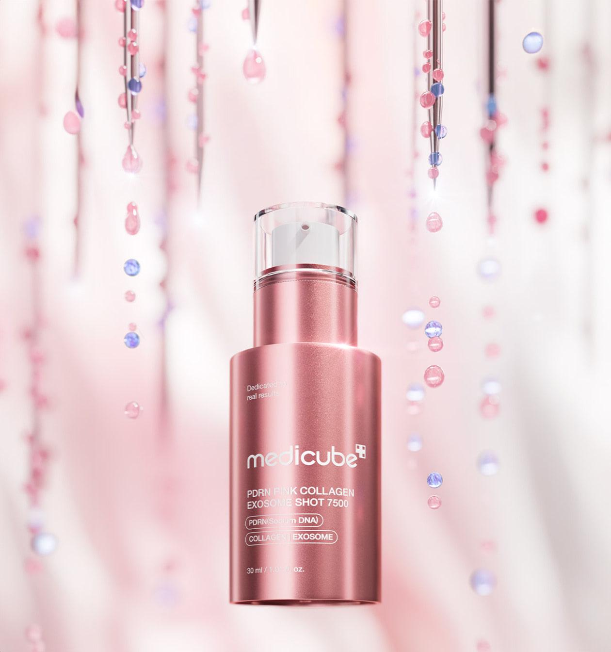 Medicube PDRN Pink Collagen Exosome Shot Ampoule 7500 30ml
