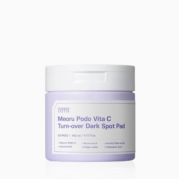 SUNGBOON EDITOR Meoru Podo Vita C Turn-over Dark Spot Pad 140ml