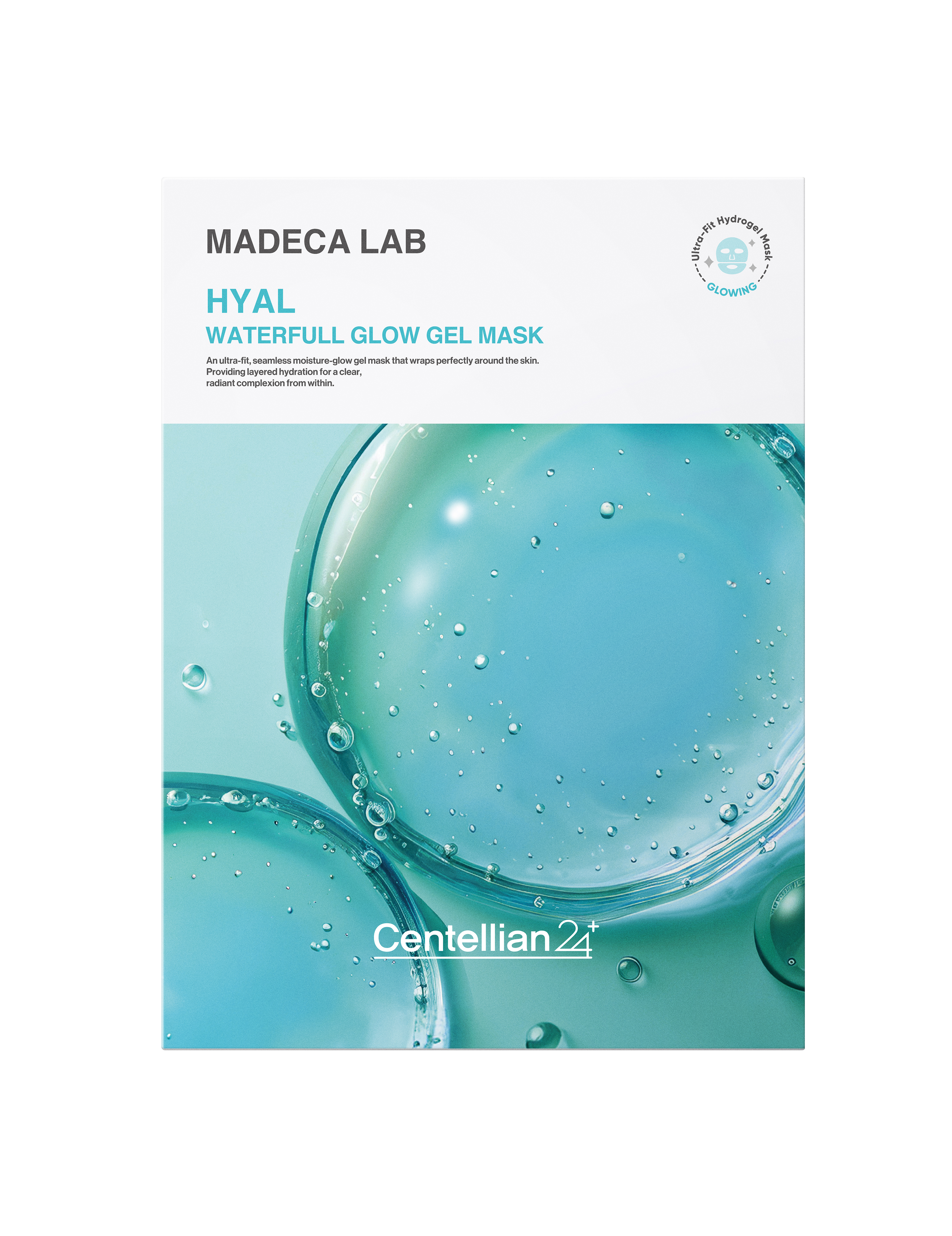 Centellian24 Madeca Lab Hyal Waterfull Glow Gel Mask 5ea