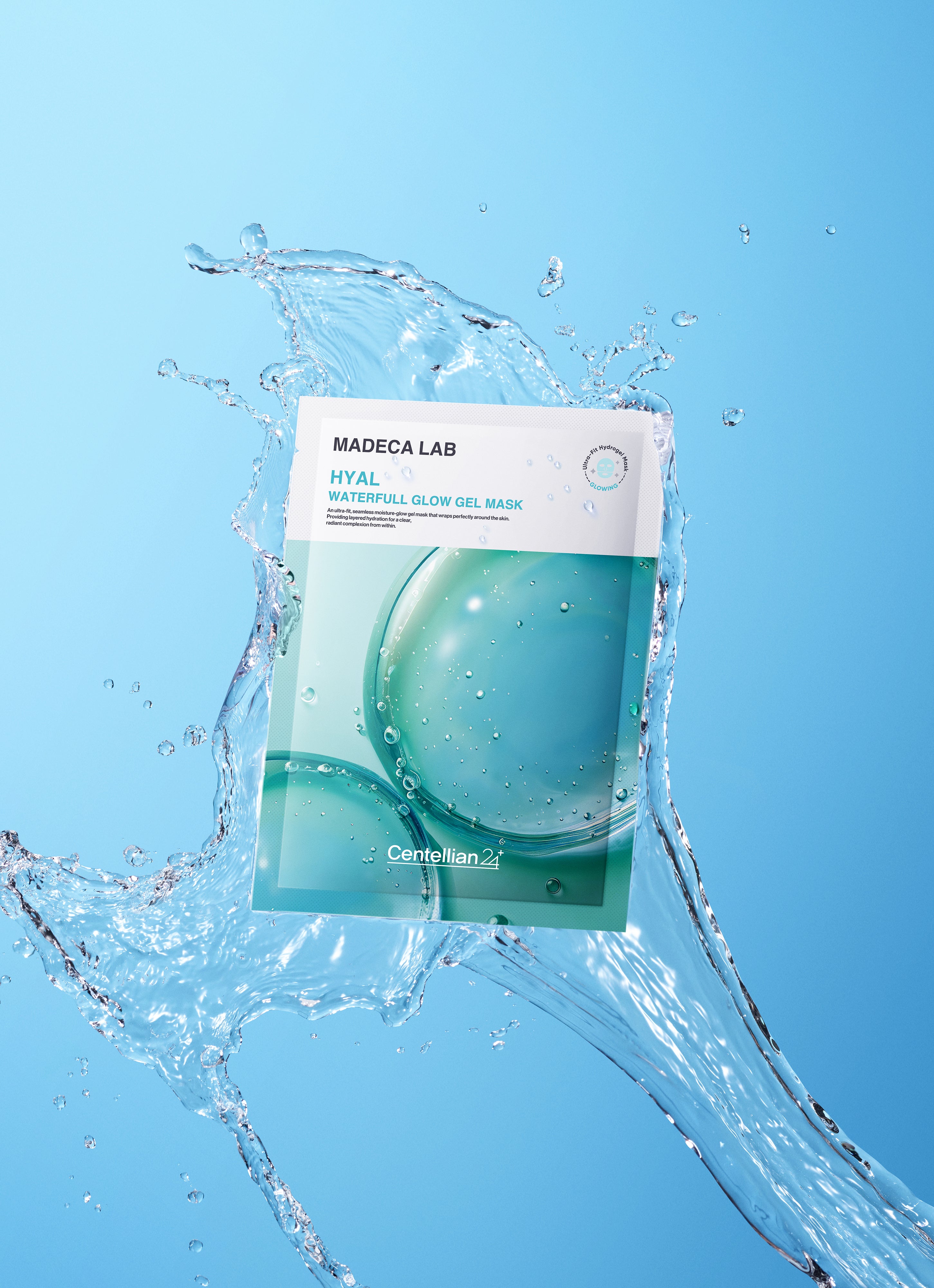 Centellian24 Madeca Lab Hyal Waterfull Glow Gel Mask 5ea