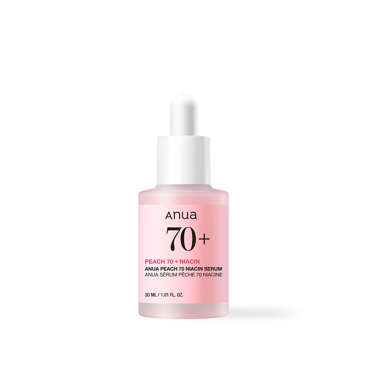 Anua Peach 70% Niacinamide Serum 30ml - side view