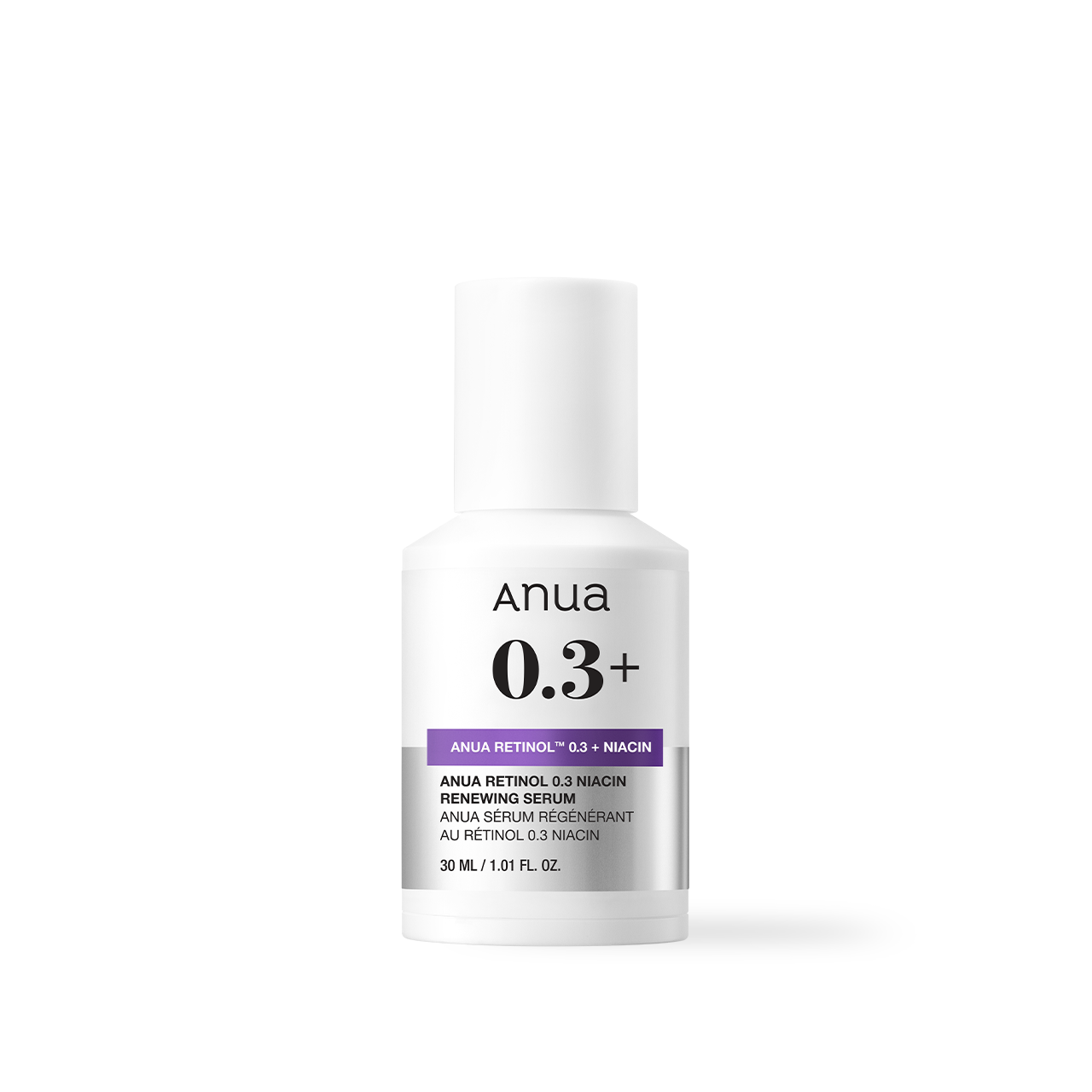 Anua Nano Retinol 0.3% Niacin Renewing Serum 30ml - front