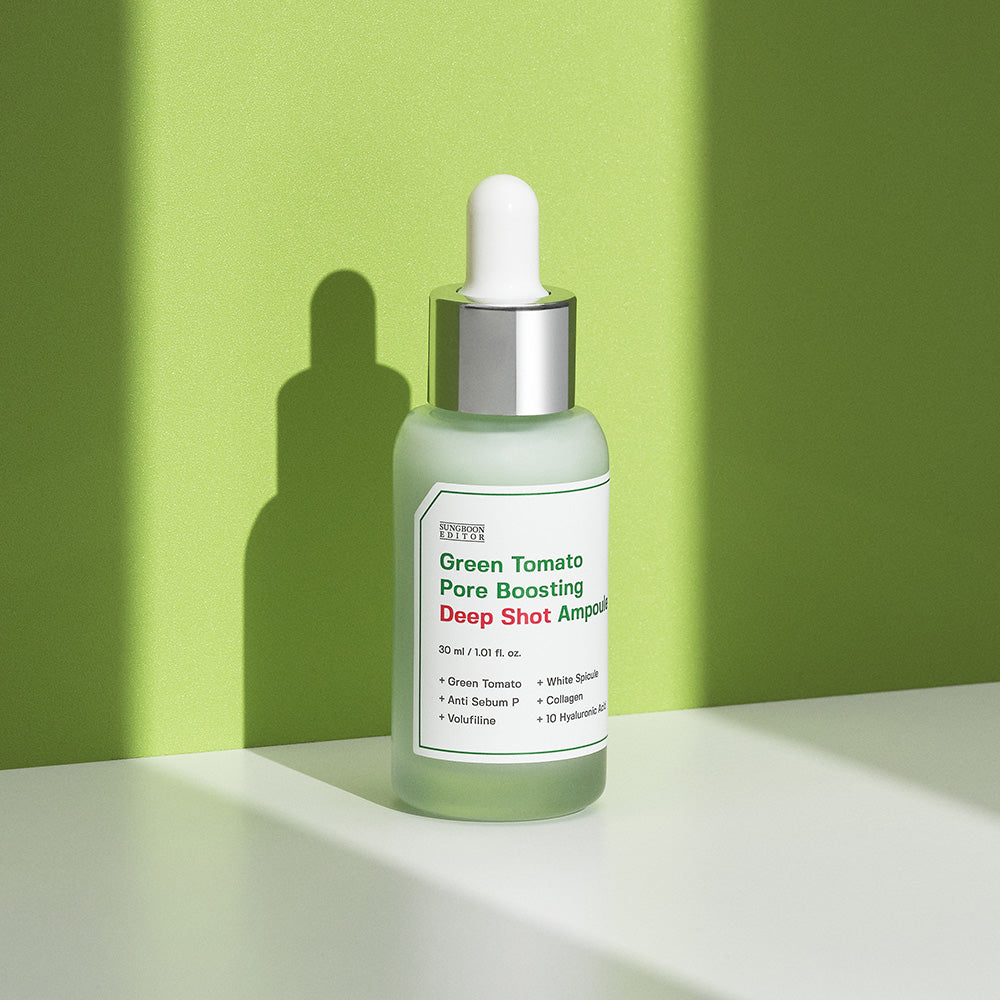 SUNGBOON EDITOR Green Tomato Pore Boosting Deep Shot Ampoule 30ml