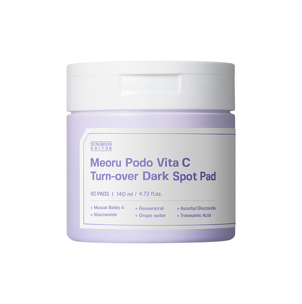 SUNGBOON EDITOR Meoru Podo Vita C Turn-over Dark Spot Pad 140ml