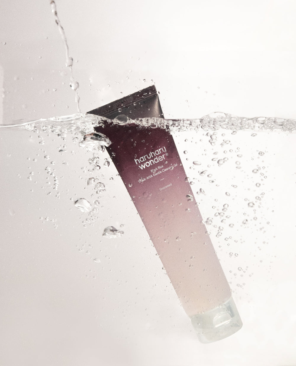 Haruharu Wonder Black Rice Triple AHA Gentle Cleansing Gel Unscented 100ml