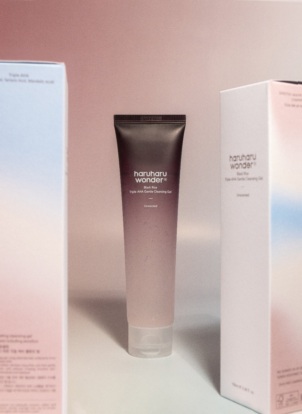 Haruharu Wonder Black Rice Triple AHA Gentle Cleansing Gel Unscented 100ml