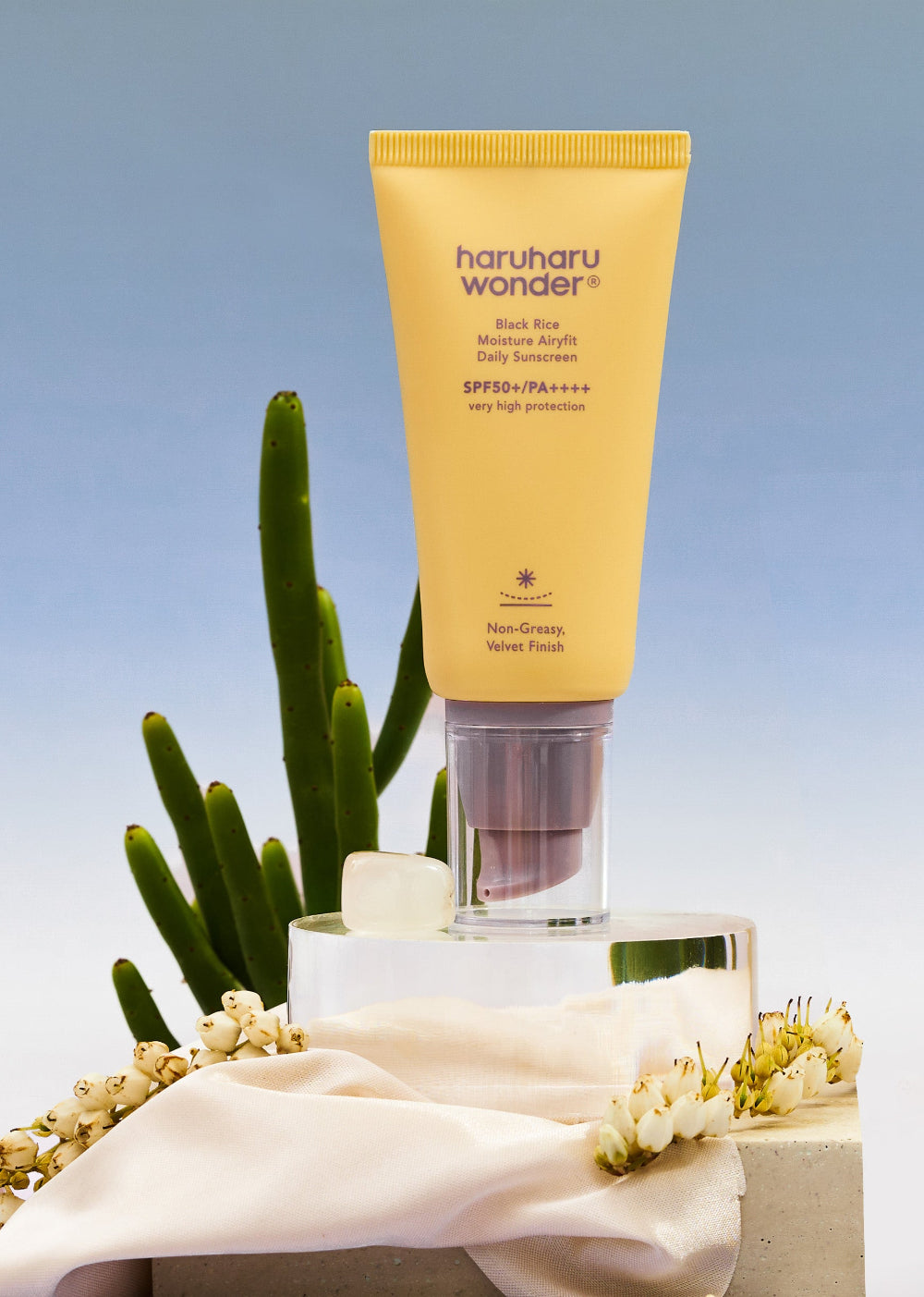 Haruharu Wonder Black Rice Moisture Airyfit Daily Sunscreen Unscented SPF50+ 50ml