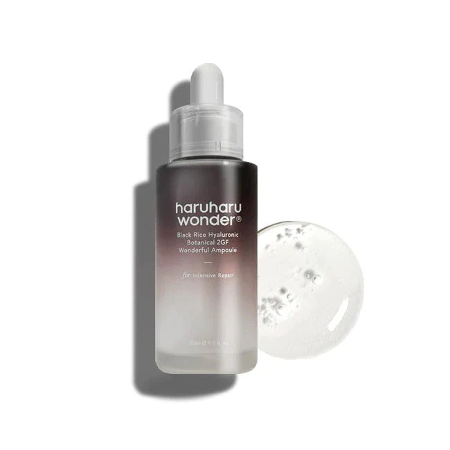 Haruharu Wonder Black Rice Hyaluronic Botanical 2GF Wonderful Ampoule 30ml