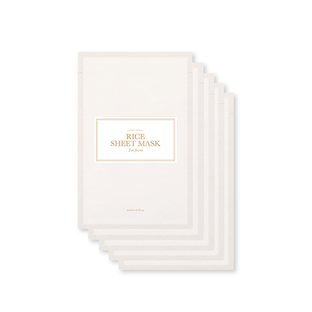 I'm From Rice Sheet Mask Set
