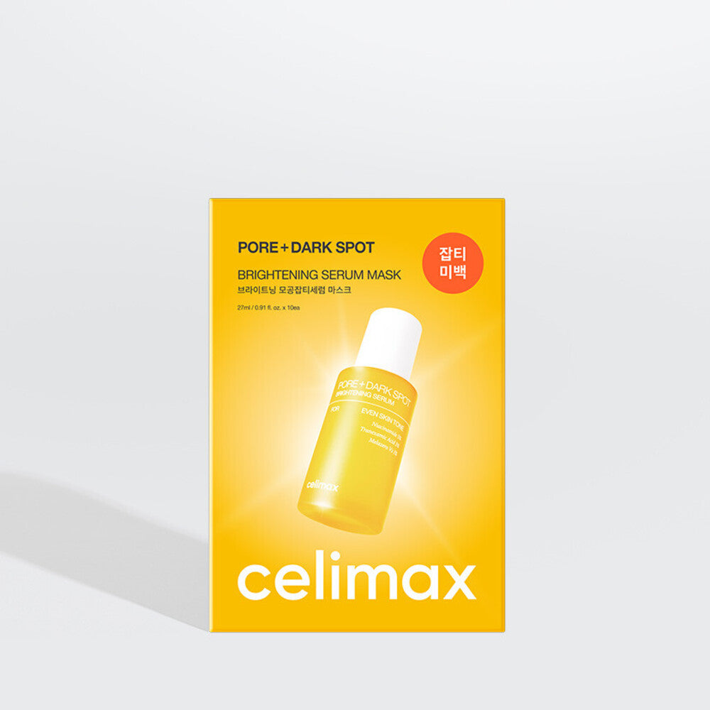 celimax Pore+Dark Spot Brightening Serum Mask x 10