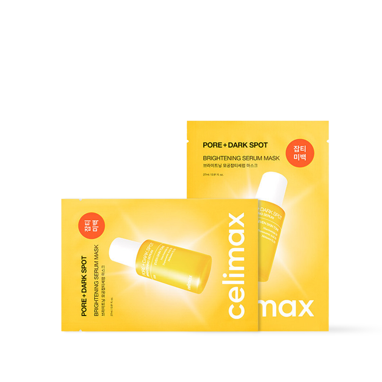 celimax Pore+Dark Spot Brightening Serum Mask x 10