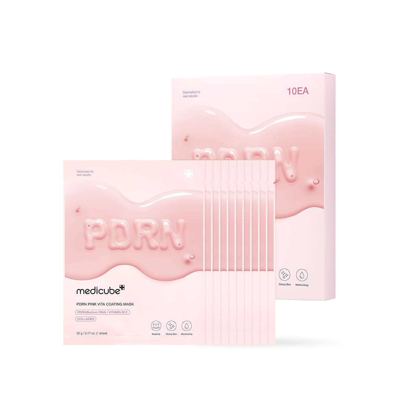 Medicube PDRN Pink Vita coating Mask | 10P