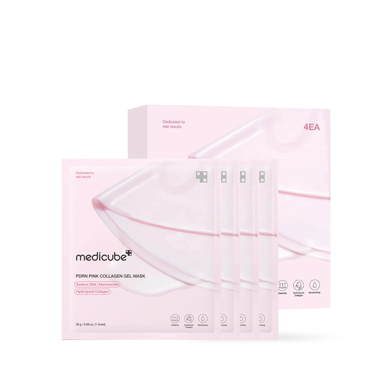 Medicube PDRN Pink Collagen Gel Mask | 4P