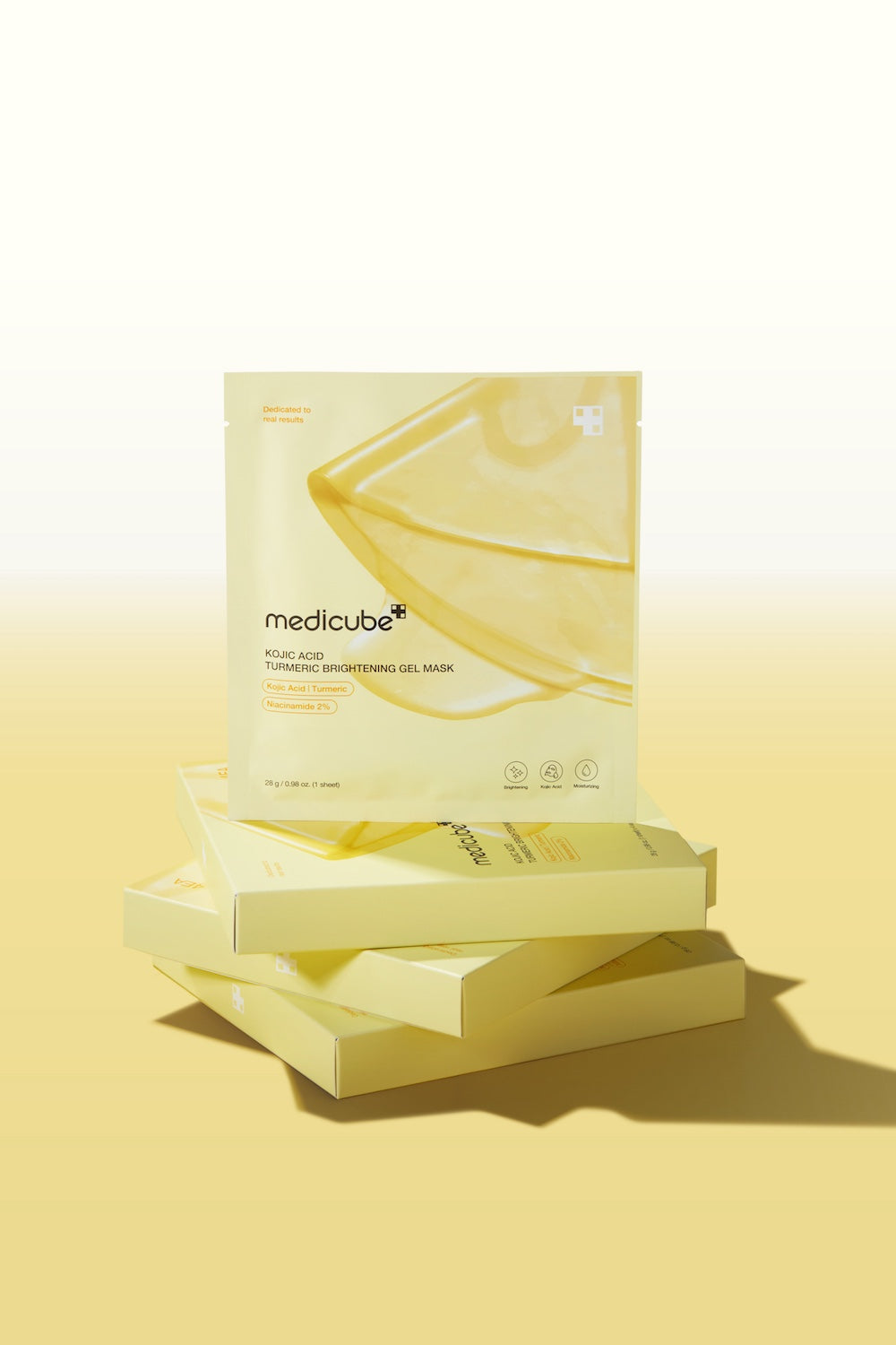 Medicube Kojic Acid Turmeric Brightening Gel Mask | 4P