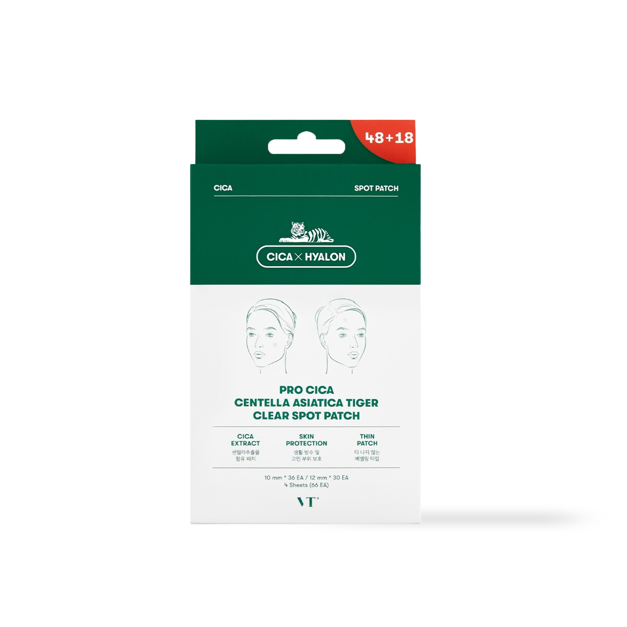 VT Cosmetics PRO CICA Centella Asiatica Tiger Clear Spot Patch