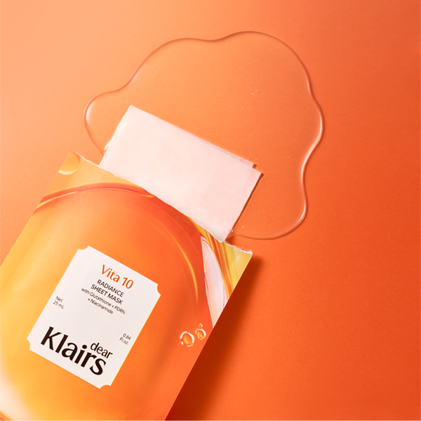 Dear Klairs Vita 10 Radiance Sheet Mask 5ea
