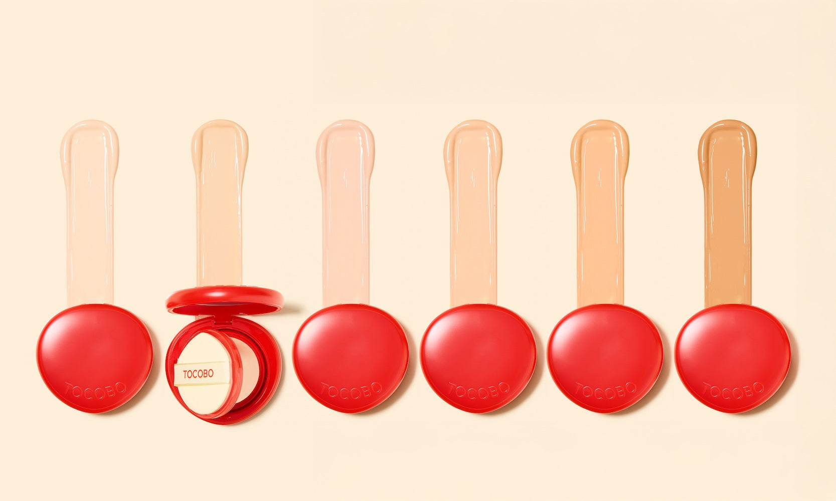 Tocobo Apple Dewy Fit Cushion + Refill