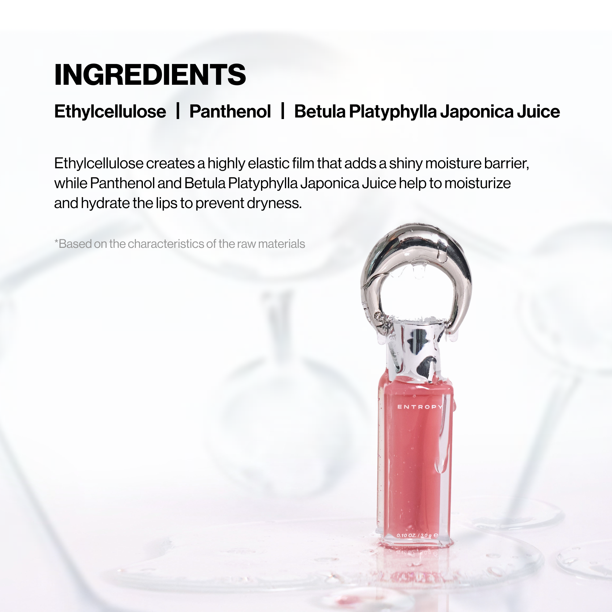 ENTROPY Charm Tint Glossy Gel Line