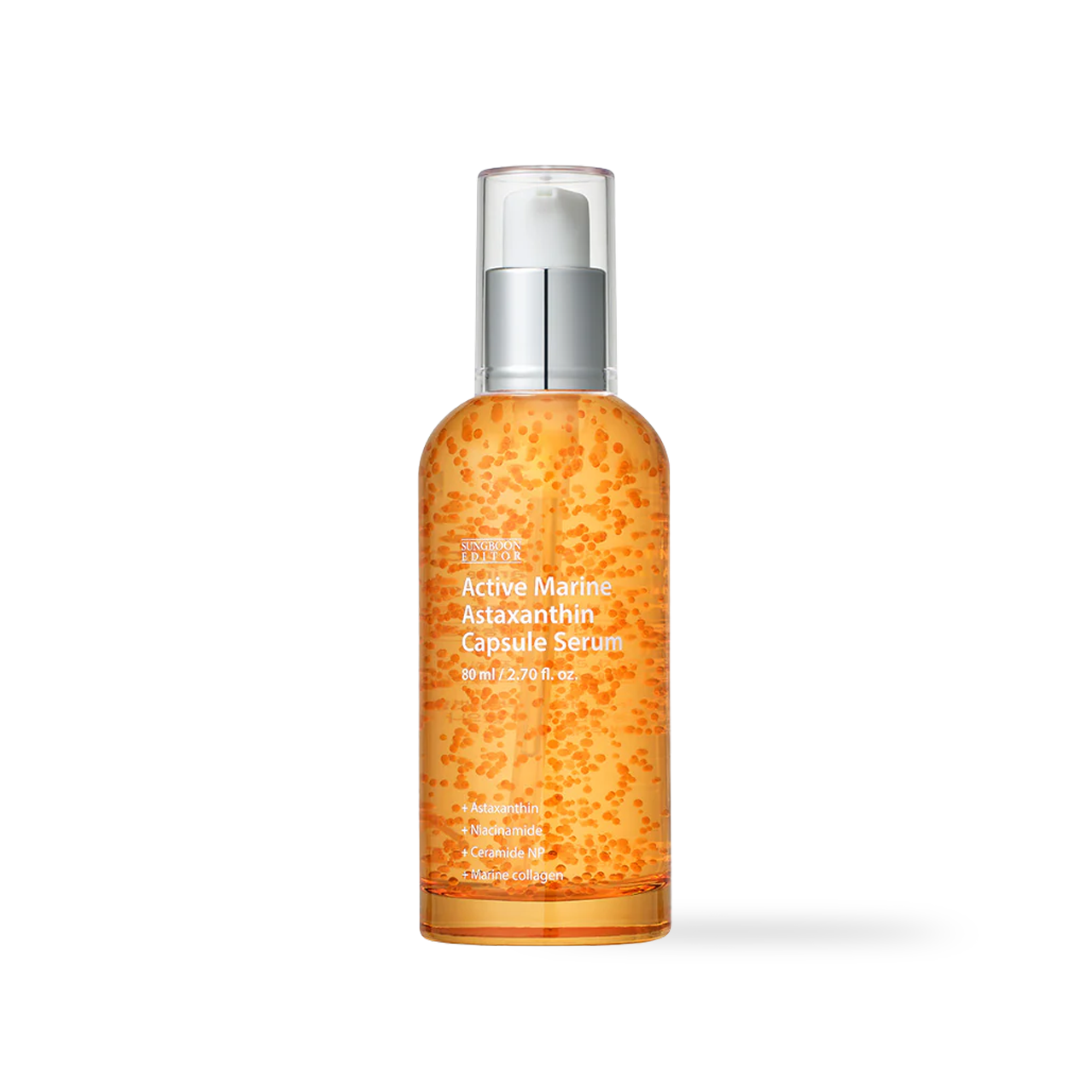 SUNGBOON EDITOR Active Marine Astaxanthin Capsule Serum 80ml