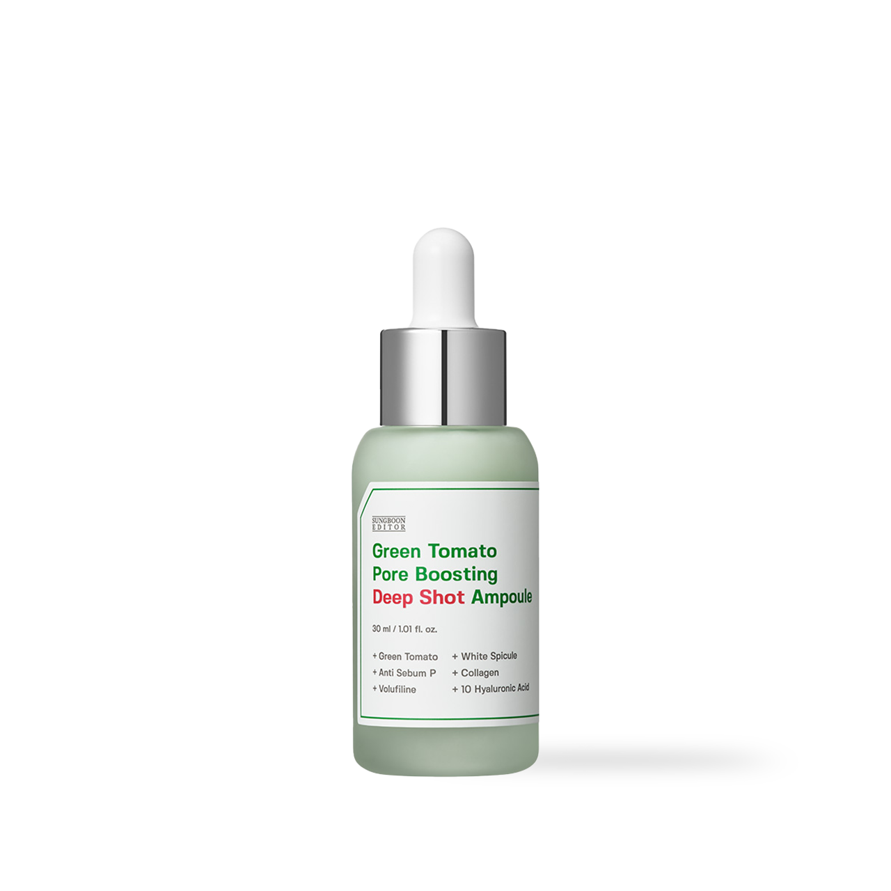 SUNGBOON EDITOR Green Tomato Pore Boosting Deep Shot Ampoule 30ml
