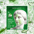 Mary&May Vegan Collagen Fresh Aloe Mask