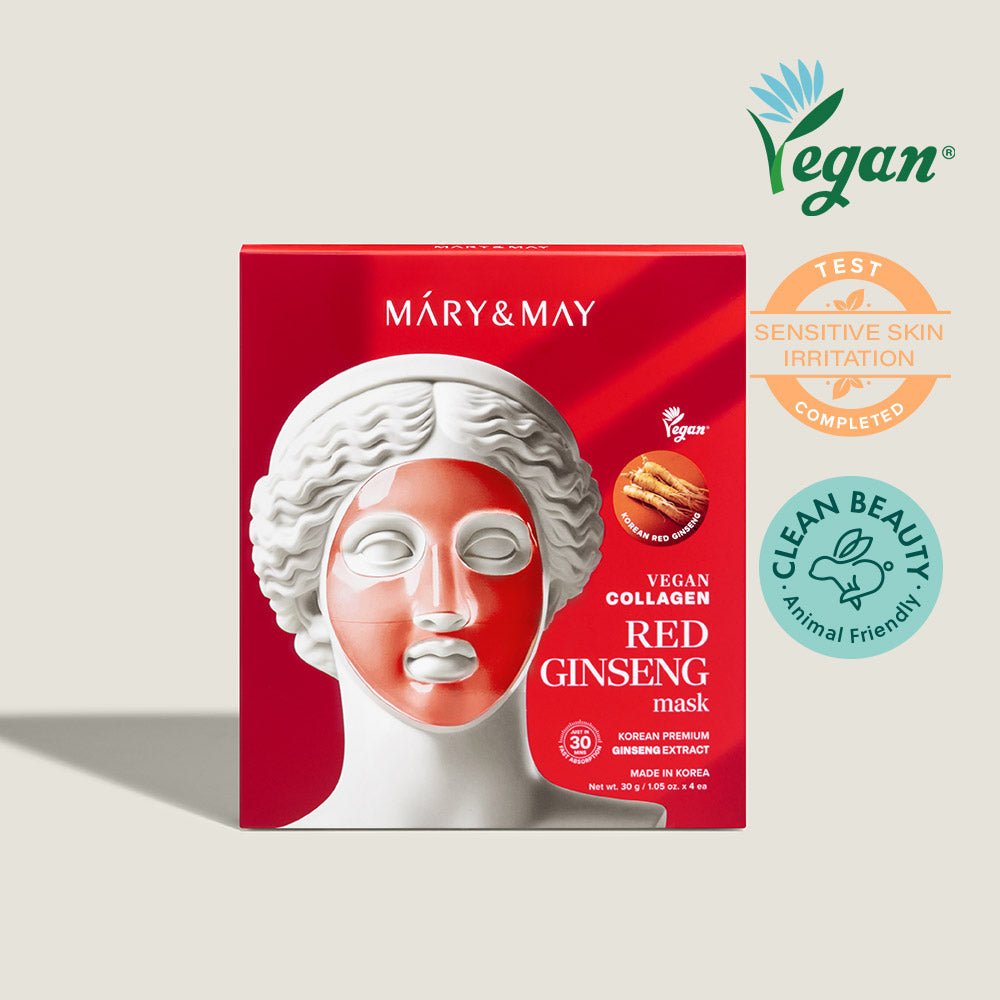 Mary&May Vegan Collagen Red Ginseng Mask