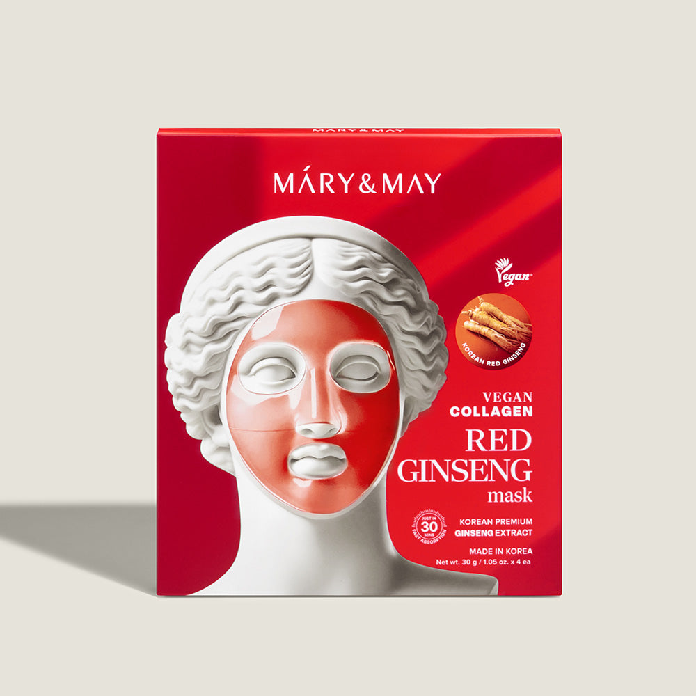 Mary&May Vegan Collagen Red Ginseng Mask