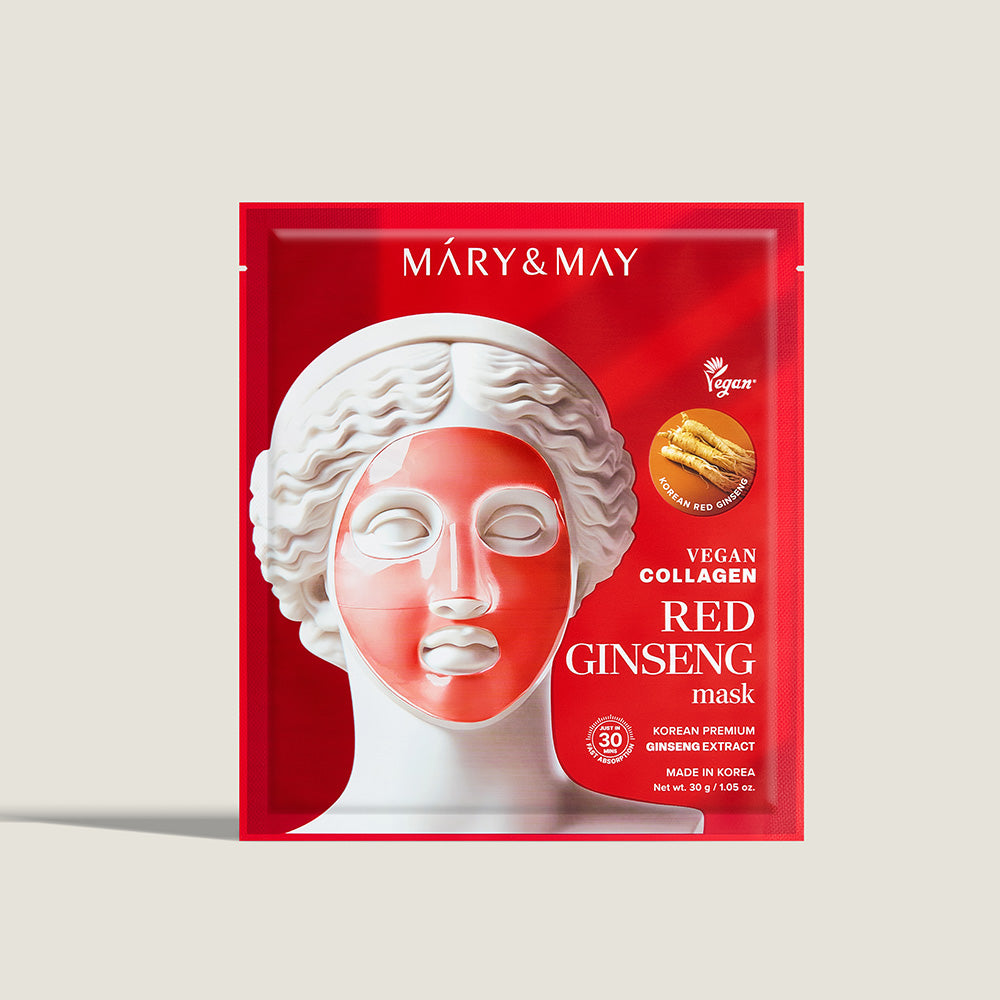 Mary&May Vegan Collagen Red Ginseng Mask