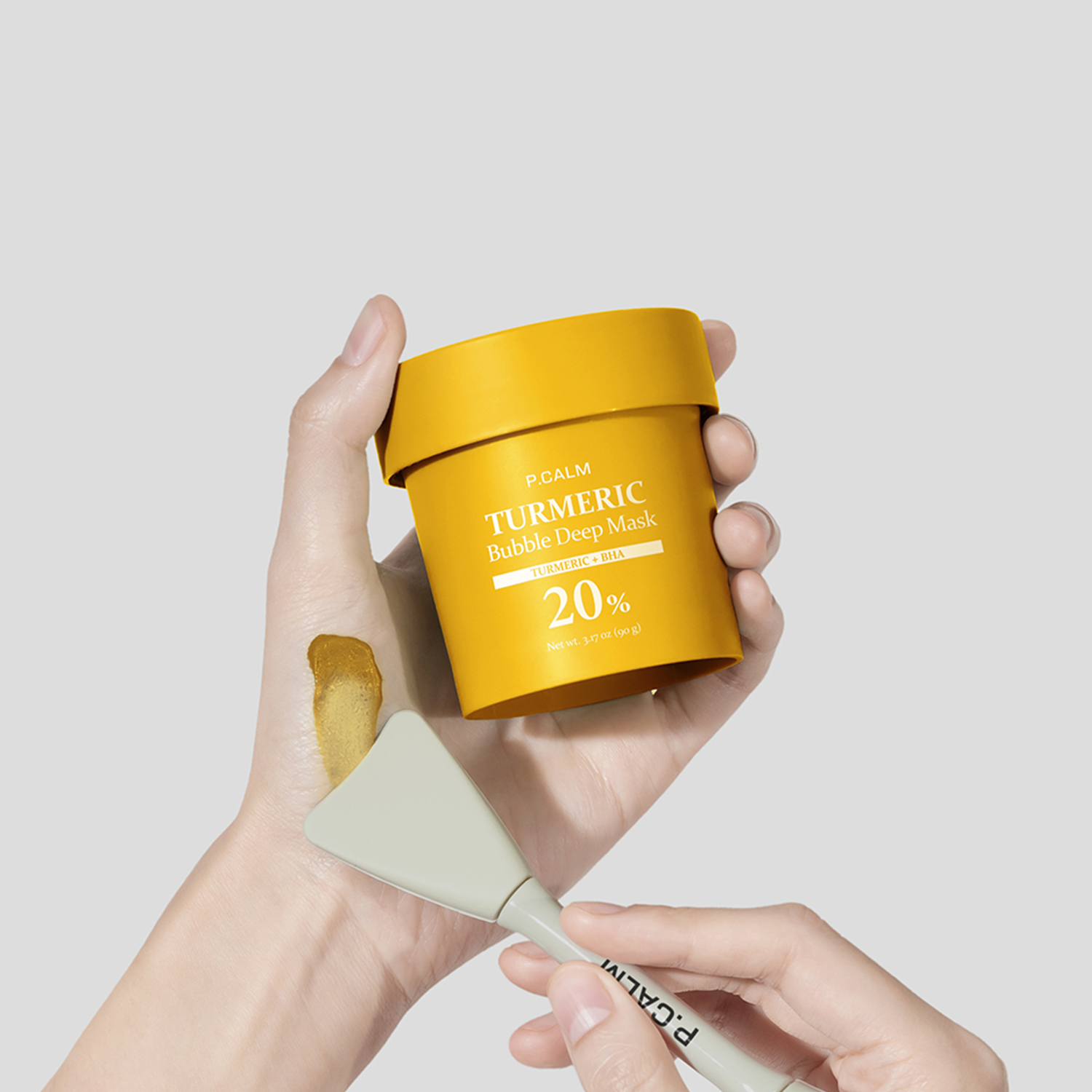 P.CALM TURMERIC Bubble Deep Mask