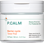 P.CALM Barrier Cycle Toner Pad 160ml